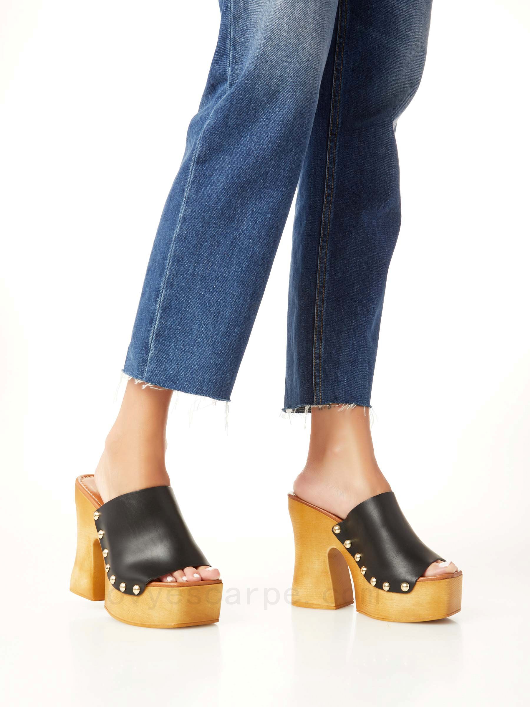 (image for) Leather Clogs F08161027-0560 Al 70 Outlet